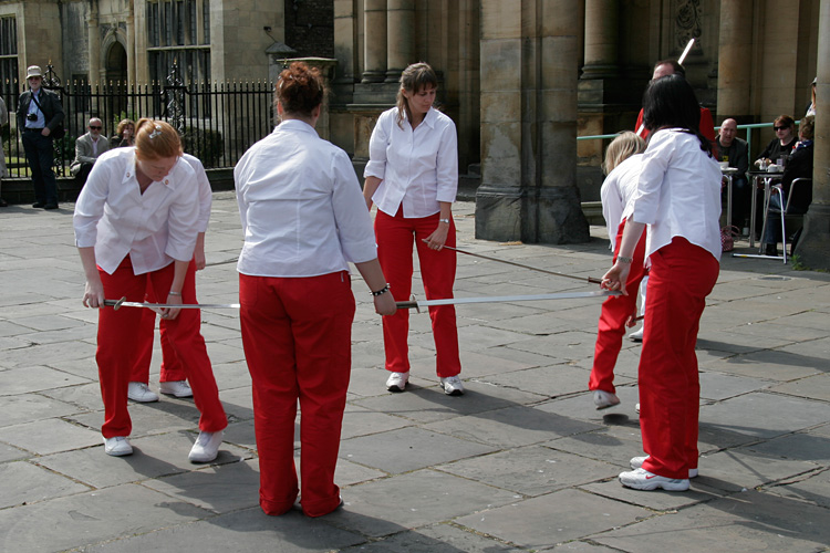 Photograph of Lange Wapper women's team